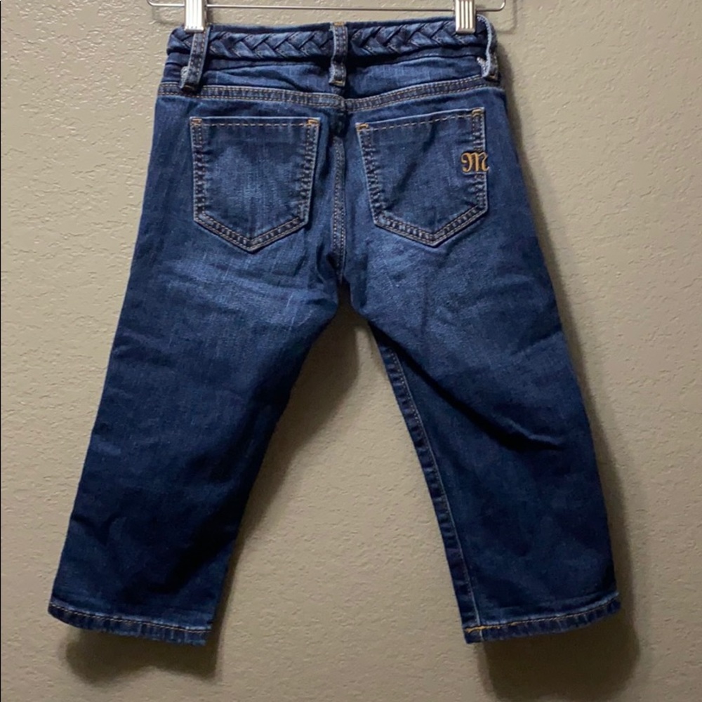 Girls sz 7 Miss me capris - Picture 3 of 3